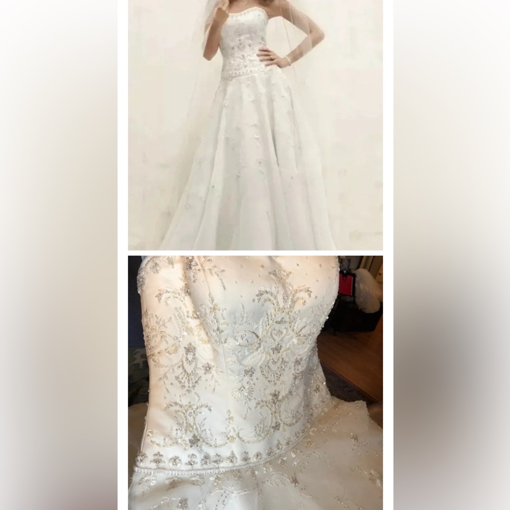 NWT Oleg Cassini CT258 (retail $1,150) Size 16 - Picture 12 of 12